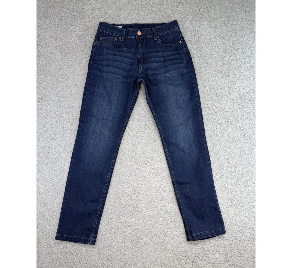 Mugsy Jeans Men's 32(31x29) Dark Blue PMT Clutch Straight Leg Jeans